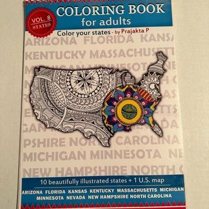 Adult coloring book